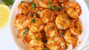 Hawaiian pineapple shrimp recipe | 15 minute dinner recipes